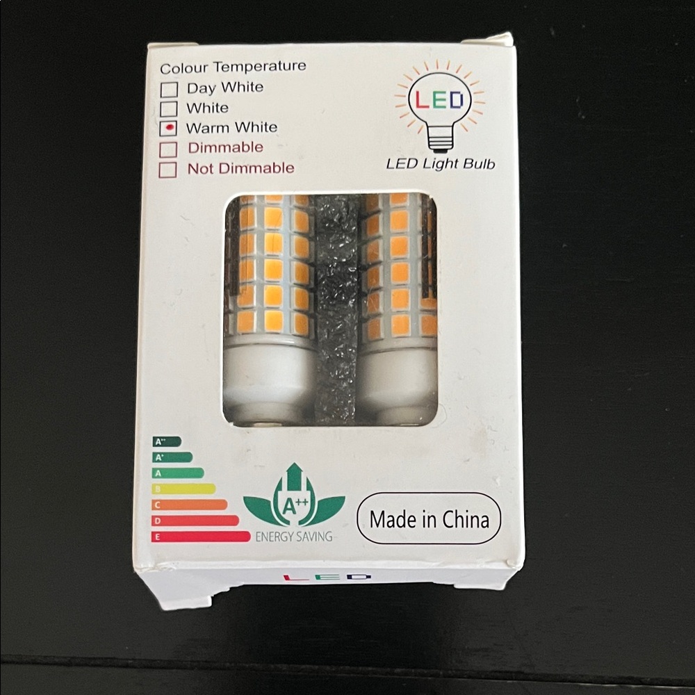 LED Light Bulb - Energy Saving, White